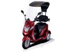 Red Electric Mobility Scooter 60V 20Ah Lead - Acid Battery 40km Travel Range For