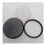 Customized LED Modules Parts 220VADC12VDC Fresnel Lens With Cobweb Cover