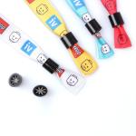 RFID Polyester Woven Wristband for Evening/Party/Festival and Gift ,wristband