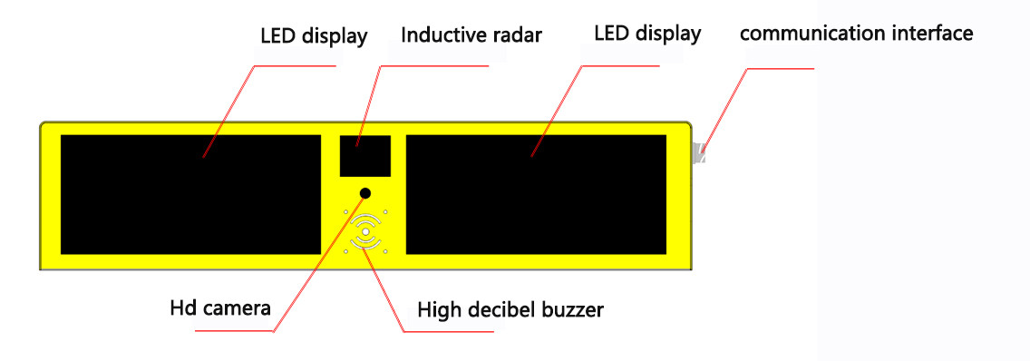 Collision Alert System Detection 20m Anti Collision System For Vehicles