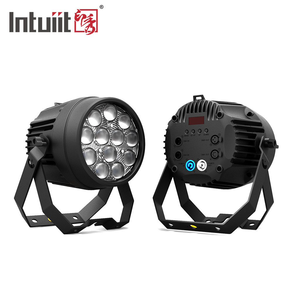 LED Par Lights 12x10W RGBW Sound Activated DMX512 Control Led Zoom Par Light