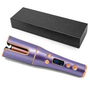 Wholesale Rechargeable USB Hair Curler FCC Approve Electric Wireless Curling Tongs Without Hair Stuck from china suppliers