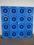 Heavy duty shipping transport warehouse Plastic pallet for 19.8L 16pcs buckets