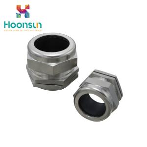 Wholesale IP68 Cable Connector Stainless Steel Cable Gland , CE Metal Cable Gland from china suppliers