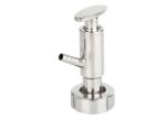 Polished Sanitary Pipe Fittings And Valves , Stainless Steel Water Sampling