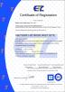 Bestaro Machinery Co.,Ltd Certifications