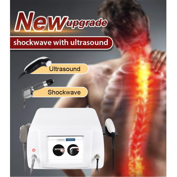 2 Handles Shockwave Ultrasound Physiotherapy Machine For Pain Treatment