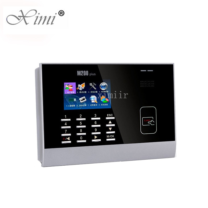 M200 Plus 125KHZ RFID Card Attendance Machine Smart Card Time Recorder