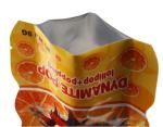 Food grade Bottom gusset Printed Heat Seal shape Plastic Bag For Candy Packing