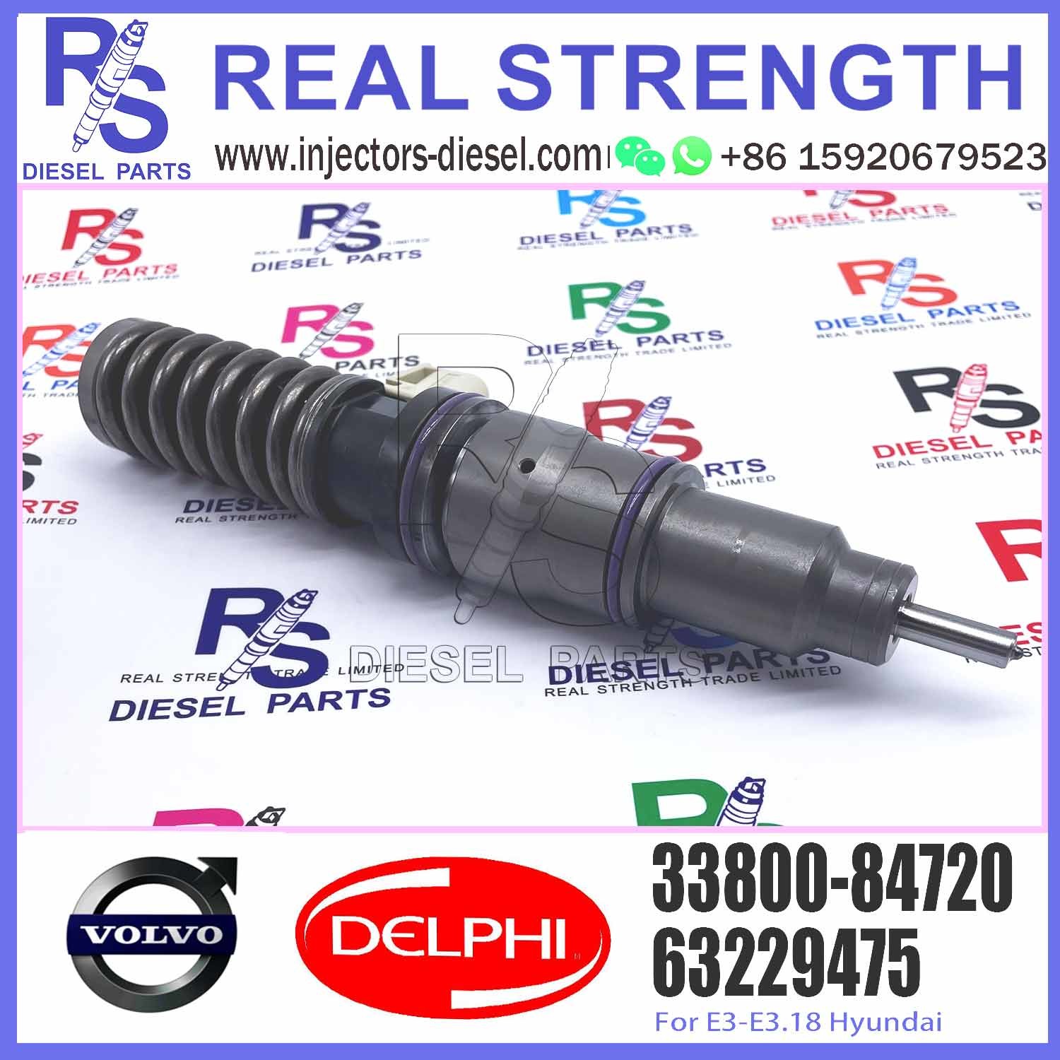 63229476 Diesel Fuel Injector 63229475 33800-82700 63229476 33800-84720 63229467 33800-84830 63229473 63229474