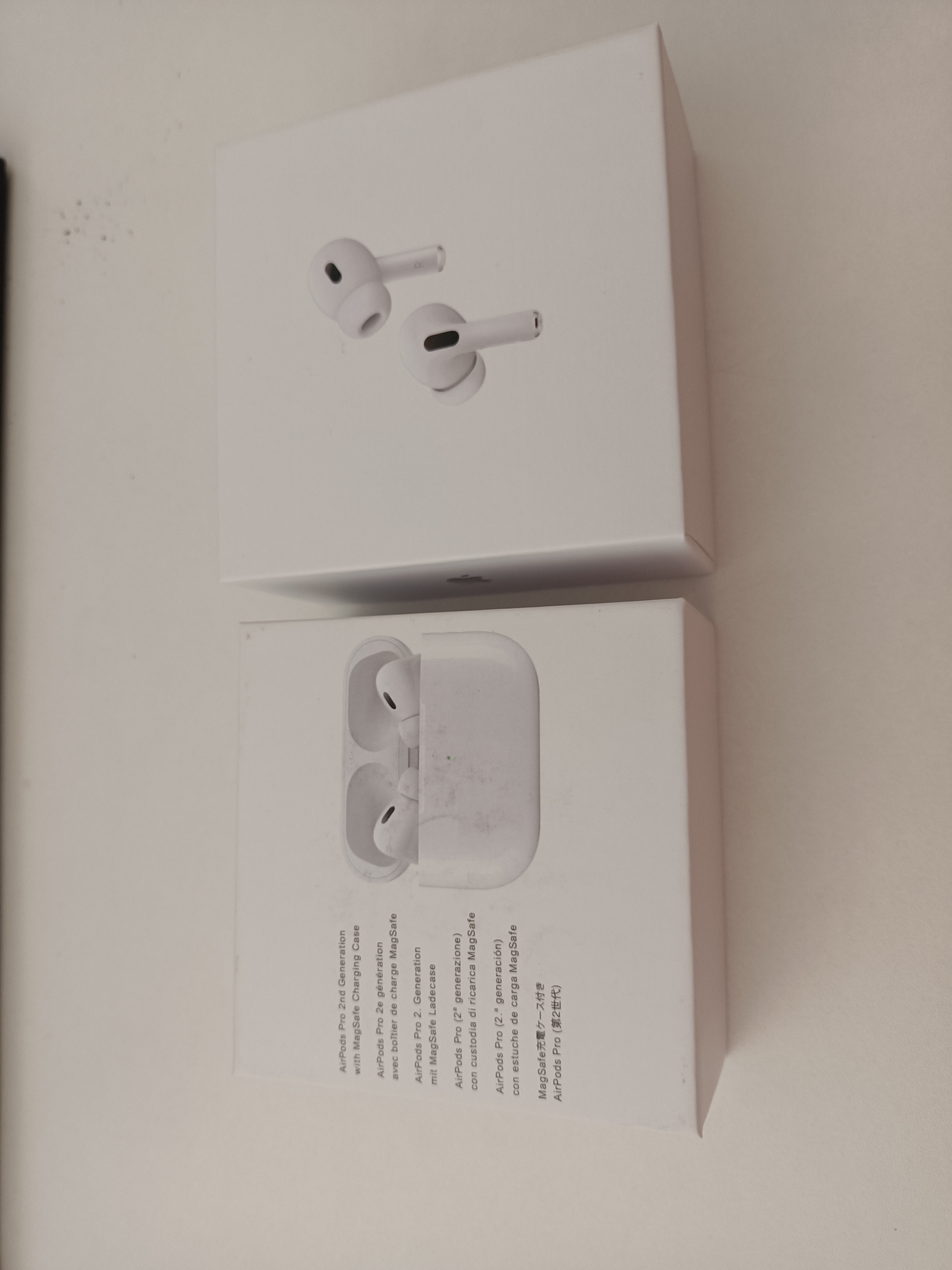 paper boxes packaging for airpods cases designs box best quality with appled logo box airpod pro