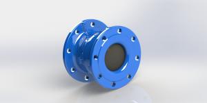 Wholesale PN10 PN16 Soft Sealed Non Slam Check Valve Flange Ductile Iron from china suppliers