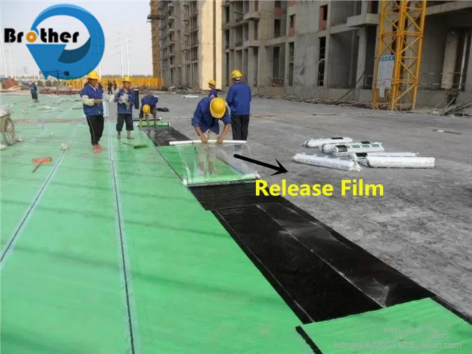 Waterproof Builders Plastic Films Black For Concrete Underlay