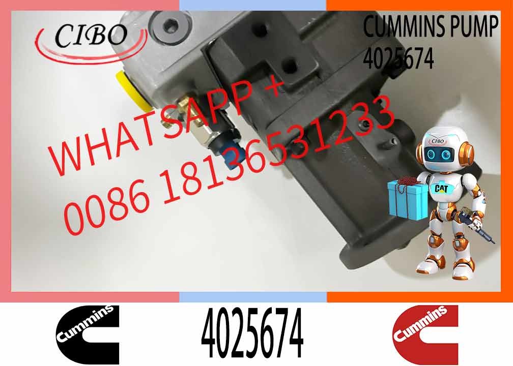 Engine parts 4025674 4010566 4009881 4903531 Diesel Pump Fuel Pump For Komatsu D375A-5 PC1250-7