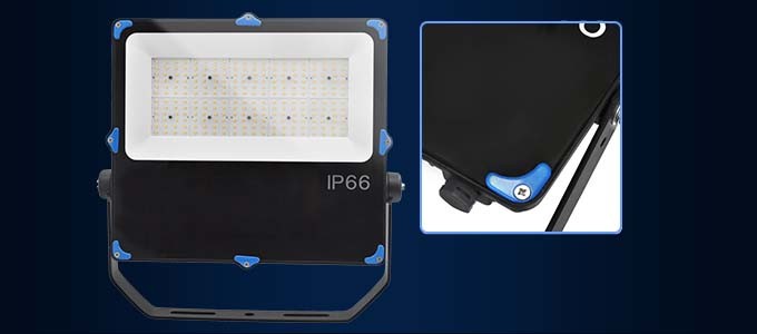 140lm/W 50W Commercial Flood Lights 100w Backyard Flood Light For Landscape Lighting