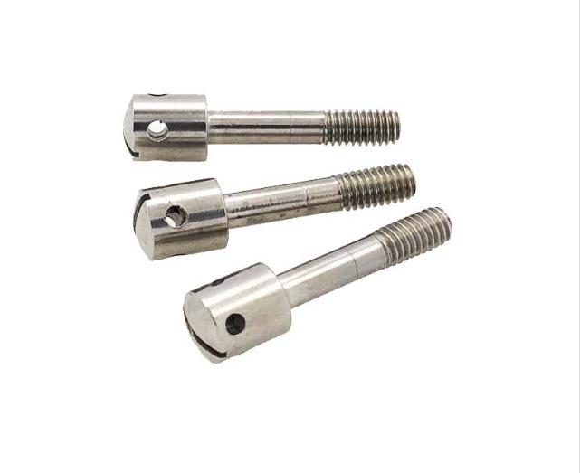Galvanized hole screws for anti-tampering of electric meters