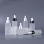 30ml 50ml 60ml Cosmetic Skin Care Essential Oil Essence Packaging Frosted Glass