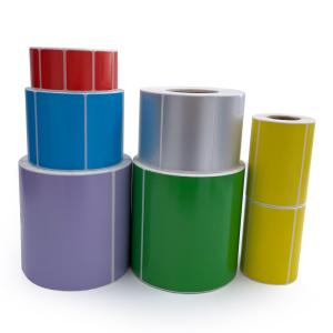 Wholesale Customized 3 proof thermal paper sticker top coated thermal paper sticker with glassine liner from china suppliers