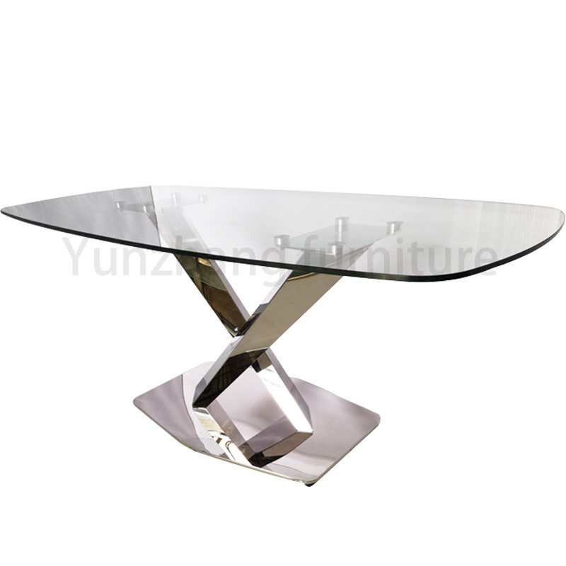 Glass Top Dining Large Table Chair Sets 36 Inches Length