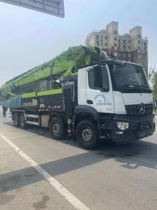 Wholesale Mercedes-Benz Chassis 59 Meters Semi-Dry Shotcrete Type Concrete Pump Truck for Work from china suppliers