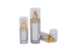 100ml Acrylic Lotion Pump Bottles With 50g Face Cream Jar Cosmetic Packaging