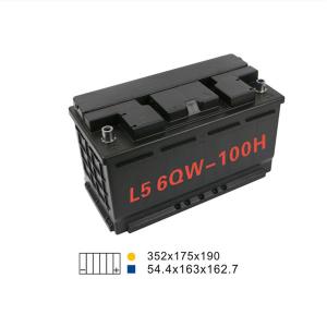 Wholesale FOBERRIA 6 Qw 100H Auto Start Stop Battery 100AH 20HR 850A Yacht Battery from china suppliers