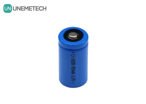 3.7v 850mah Lithium Ion Battery Rechargeable 18350 NCM Battery For Portable