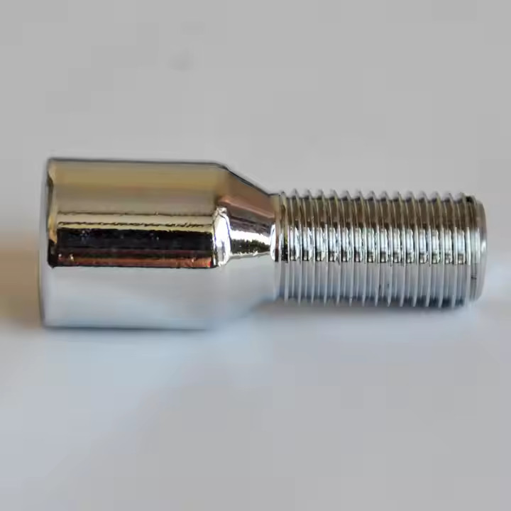 Chrome Locking Lug Nut Socket Security Lug Nuts OEM 24mm Shank Diameter