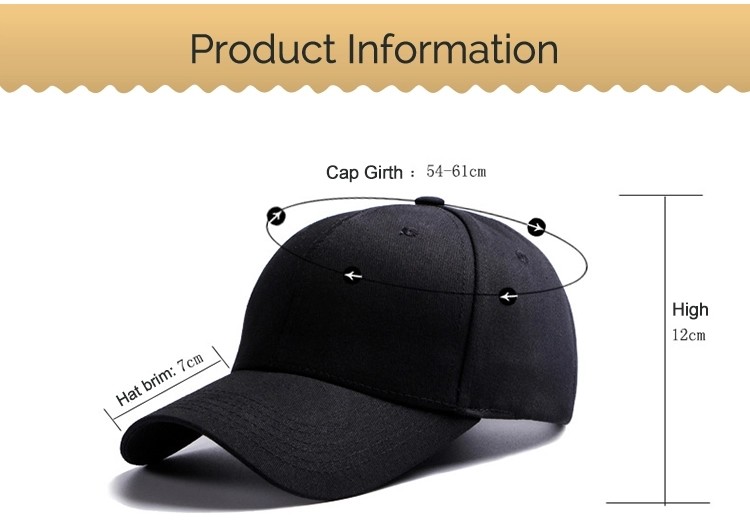 Kids 55cm 6 Panel Baseball Caps With Custom Logo Rubber Patch