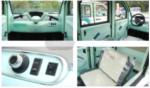 Four Wheeler Electric Vehicles Air Conditioner Solar Energy Low Speed Mini Car
