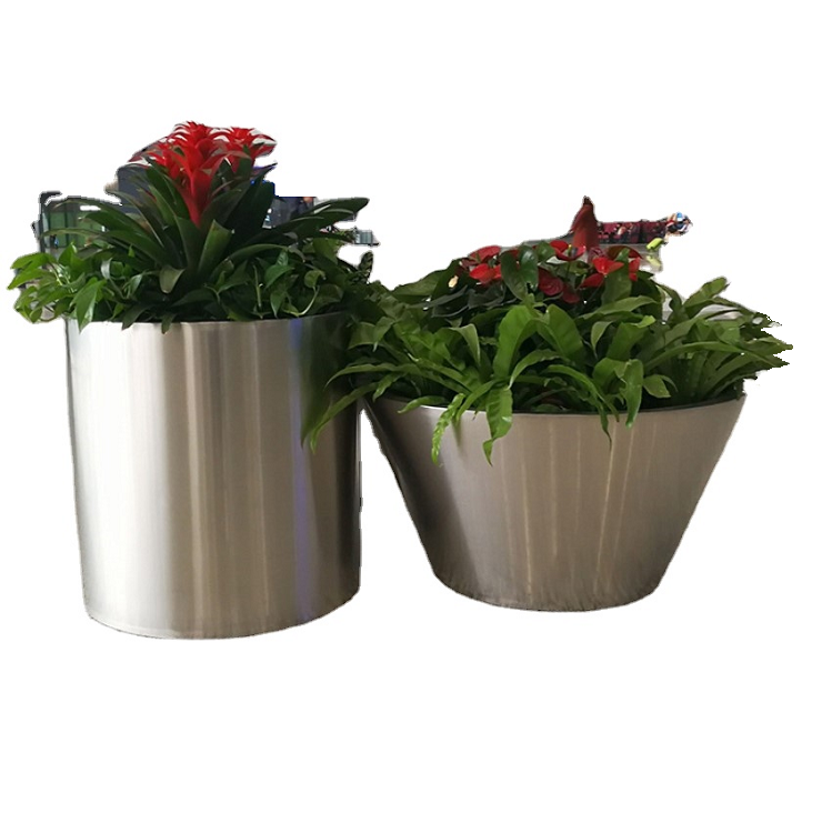 New type flower planter mini metal stand pots indoor decoration