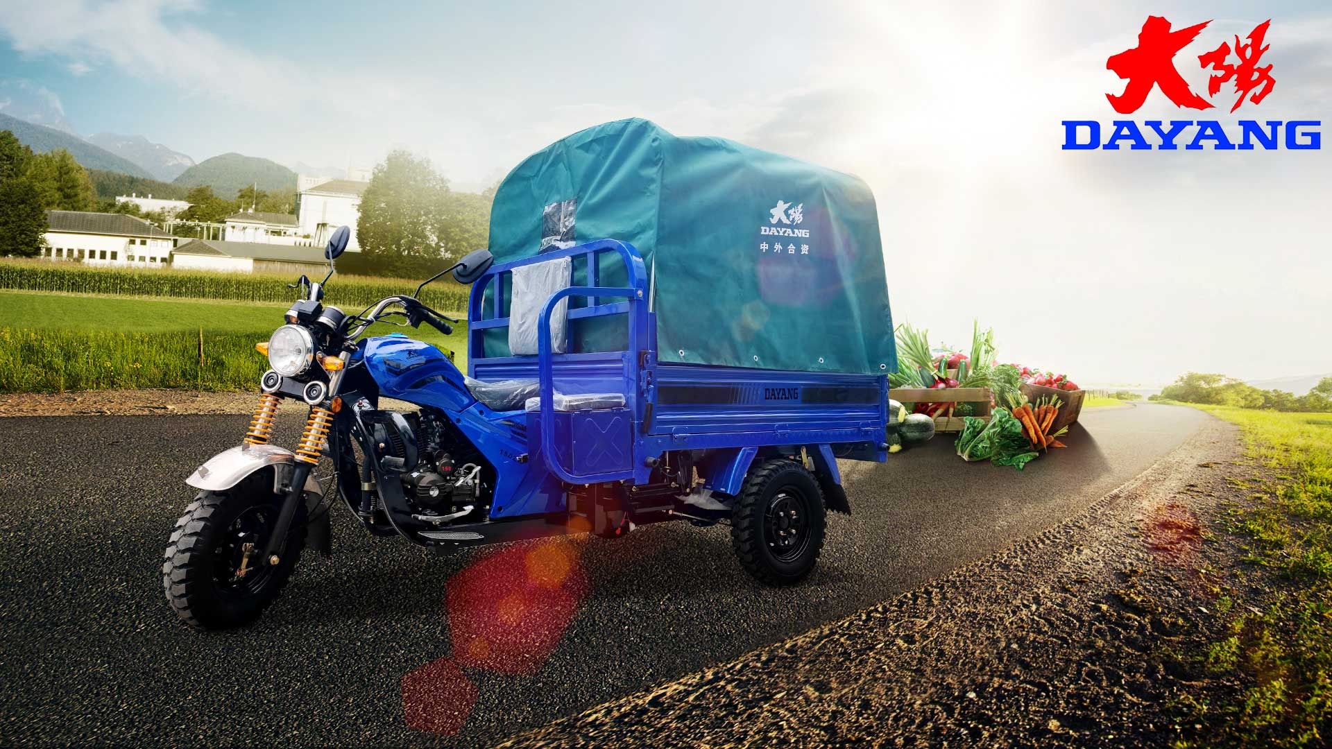 150cc Full Float Rear Axle Cargo Tricycle for Adult in Nigeria Philippines and Taxi Market