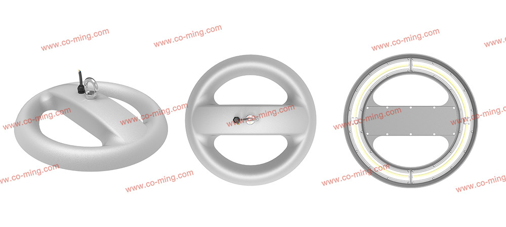 OEM 50 - 60 HZ 100 watt Energy Saving High Bay Led Lights for Warehouses Biocompatible materials Food grade Materia