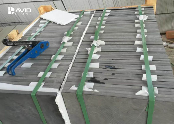 Professional Dark Gray Marble Stone Tile Corrosion And Wear Resistance