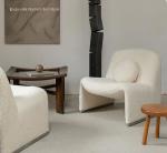 Hill chair designer pure wool leisure chair Nordic ins single sofa chair vintage