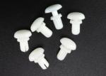 Small White Hardware Rivets , 10mm Round Head Nylon Push Rivets