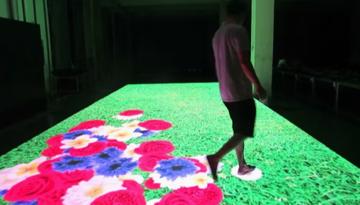 Fast Installation Indoor LED Digital Dance Floor Tiles Video Wall Interactive Display Screen