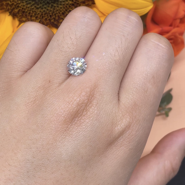 IGI Certified Certified Round Loose Lab Created Diamonds VVS1-VS2