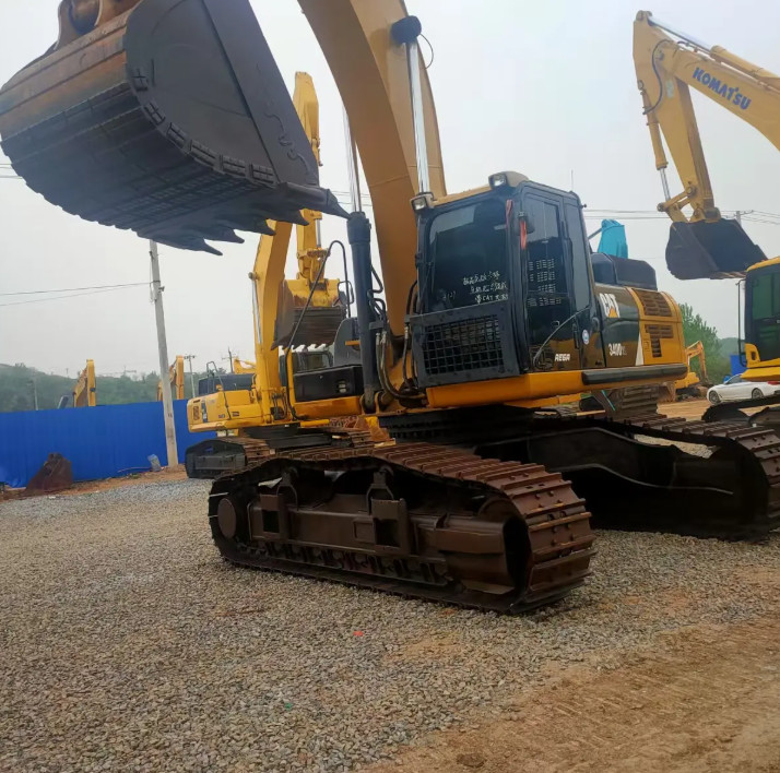 Original CAT 340D Used Excavators 40 Ton Heavy Construction Mining Digger Machine