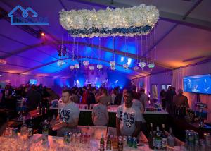 Wholesale Large Wedding Aluminium Arcum Tents White Waterproof With Glass Wall Marquee Heavy Duty For Sale from china suppliers