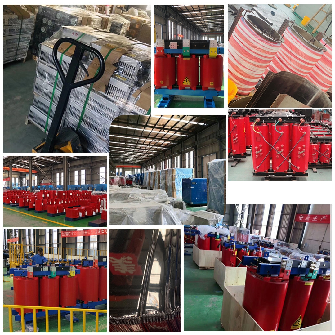 11kv Dry Type Distribution Power Transformer Three Phase High Efficiency Indoor