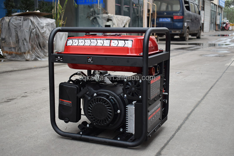 220V Diesel Power Generators Portable Gasoline Welding Generator