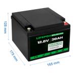 Rechargeable 12V 30Ah LiFePO4 Battery For Electric Tools And Recreational