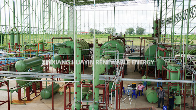 Eco Friendly Plastic To Diesel Machine