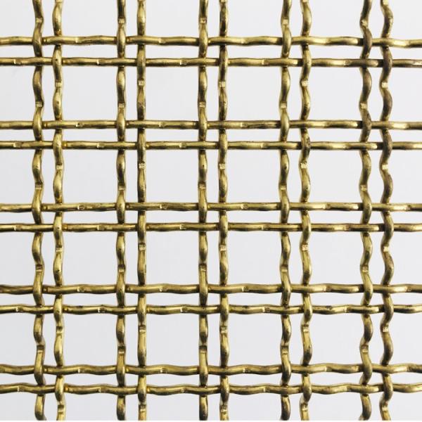 Square Hole Shape Eco Friendly 30m Silver Stainless Steel Decorative Wire Panels