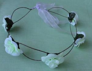 Wholesale White Rose flower garland from china suppliers