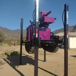 Water Well Drill Rig Exploration Borehole 220Meter Hydraulic Portable Well