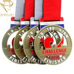 Sports Metal Award Silver Running Championship Medals