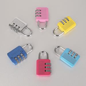 Wholesale Colorful Resettable Combination Padlock 3 Digit Password Suicase Padlock from china suppliers