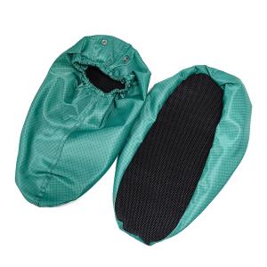 Wholesale Cleanroom Green PVC Soft Sole ESD Workshop Factory Antistatic Anti-slip Shoe Cover from china suppliers